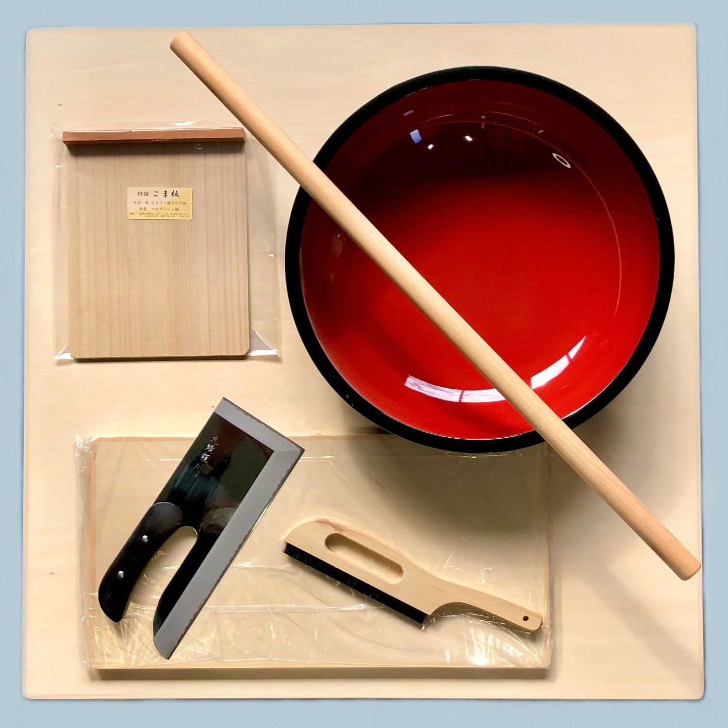 本格　蕎麦打ち道具一式 本格そば打ち9点セット そば打ち道具セット‐そば打ち道楽